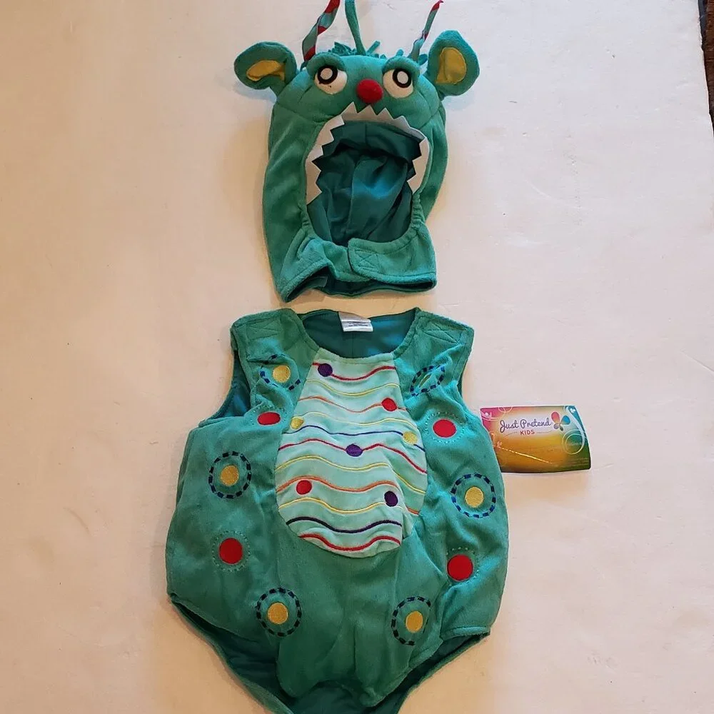 Cutest Little Infant Monster Halloween Costume 6-12 Months